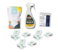 PestBuddy Family-Friendly Bed Bug Control Kit - 500ml Fast Knockdown Spray, 500g Diatomaceous Earth, 3 Trap Packs, Nitrile Gloves - Pesticide-Free, Safe DIY Treatment