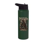 Pestilence & Cure Plague Physician Gothic Dark Fantasy Stainless Steel Insulated Water Bottle