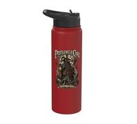 Pestilence & Cure Plague Physician Gothic Dark Fantasy Stainless Steel Insulated Water Bottle
