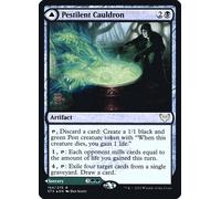 Pestilent Cauldron // Restorative Burst (Strixhaven: School of Mages Prerelease foil) | Strixhaven: School of Mages