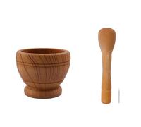 Pestle and Mortar Grinder Pressing Garlic Mashed Garlic Mashing Pot Manual Mashing Medicine Pot Resin Pounding Garlic Stone Mortar Kitchen Tools(B)