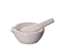 Pestle and Mortar Household Ceramic Mortar and Pestle Set Grinding Bowls for Kitchen Spices Teas Garlic Pepper Grinder Mini Herb Mills Mulit Size(80mm)