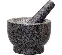 Pestle and Mortar Set, Granite Mortar and Pestle Set Large Solid Natural 1 pc