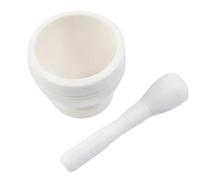 Pestle And Mortar Set Manual Kitchen Garlic Masher Multifunctional Medicinal Powder Grinding Mortar Pot Practical Spice Home Convenience Small Tools(Size4)