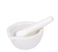 Pestle and Mortar Set Porcelain Mortar And Pestle Set Kitchen Or Laboratory Grinds Powdered For DIY Gadget Mill Crusher