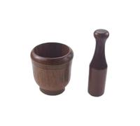 Pestle Mortar Spice Grinder Japanese Style Household Garlic Pounder Simple Multi Function Grinder Wood Grain Pestle Set Kitchen Accessory