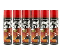 PestShield 6x200ml Spider & Creepy Crawly Insect Killer Spray - Quick-Acting Indoor/Outdoor Surface Treatment