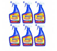 PestShield Advanced Weedkiller 500ml - Ready To Use Garden Weed Control Spray for Paths, Patios, Driveways and Outdoor Areas (6)