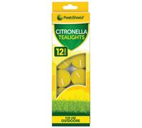 Pestshield Outdoor Citronella Tealights - Yellow - Pack Of 12
