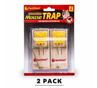 PestShield Plywood Mouse Trap 2 Pack Assorted Packs