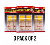 PestShield Plywood Mouse Trap 2 Pack Assorted Packs