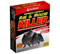 PestShield Rat & Mouse Killer | Ready To Use, Easy Bite Rodent Bait Advanced Formula Refill Sachets | Indoor and Outdoor Pesticide For Rodent Control (2 x 20g)