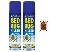 Pestshield x2 200ml All Purpose Eliminate Bed Bug Killer Mattress Treatment UK