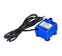 Pet 12V 2W Electric for Cats and Dogs Fountain with 1.9 m Cable, Super Silence Low Power Consumption for Pets Drinking Fountains Decoration Replacement, Blue,