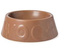 PET-137140 Ancol Woof Bowl Chocolate Medium (17cm)