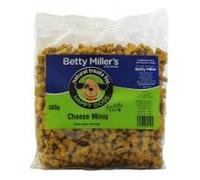 PET-392930 Betty Millers Cheese Minis (Wheat Gluten Free) (500g)