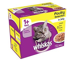 PET-525663 Whiskas Pouch Poultry 12 Pack (100g) 12 Pack