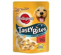 PET-96817 Pedigree Tasty Bites Cheesy Nibbles with Cheese & Beef (140g) 8 Pack