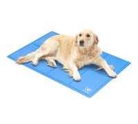 PET ADORE Dog Cooling Mat - Soft Thick Foam Supportive Gel Self Cooling Pad for Dogs & Cats in Summer. Durable Anti-Scratch 450 Micron Oxford Fabric (120cm x 80cm)