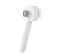 Pet Air Cushion Self-Cleaning Comb Standard Model Cat Brush Cat Hair Brush One-click Self-cleaning Design Comfortable 15° Angle Stainless Steel Fine Needles Elastic Air Cushion Dense Tooth