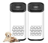 Pet Air Purifier-Pet Air Purifier 2.0, Pet Air Purifiers For Home Pee Smell,Mini Portable 360°Car Filter Purifier,AirCleaner For Smoke Dust Pollen Pets Hair Odor (2, White)