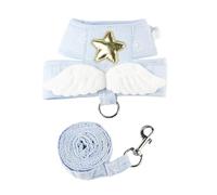 Pet Angel Wing Vest Harness with Kawaii Personalized for Cat Dog Harness Necklace Accessories Cat Harness 4 Season