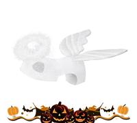 Pet Angel Wings | Pet Wings Costume, Pet Halloween Costumes Set | Halloween Pet Costume Set Halloween Costume Set