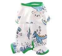 Pet Apparel, Small Dog Jumpsuit Wearable Warm Skin Friendly 4 Legged Soft for Autumn for Schnauzer (S)