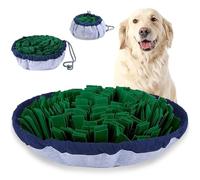 PET ARENA Adjustable Snuffle mat for Dogs, Dog Puzzle Toys - Enrichment Pet Foraging mat for Smell Training & Slow Feeding (Green)