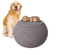 Pet Ashes Box - Anti Slip Keepsake Container, Commemorative Dog Ashes Urn | Thoughtful Sympathy Memory Box for Funeral Loss Memorial Home Remembrance Cats