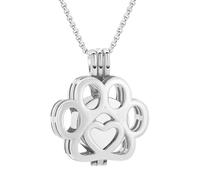 Pet Ashes Necklace | Dog Urn Collar, Memorial Cremation Keepsake for Memory Loss, Keepsake Of Men And Women At Home, Consulte la descripción, Stainless Steel, See description