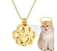 Pet Ashes Necklace - Memorial Jewelry | Dog Urn Necklace to Remember, Honor & Remember | Keepsake Pendant for Women and Men, Ideal for Home, Homage To Ma