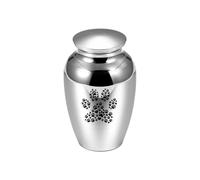Pet Ashes Urn Aluminum Alloy Pet Caskets Urns Memorial Urn Dog Cat Ashes Holder Cremation For Human(Color4)