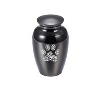 Pet Ashes Urn Aluminum Alloy Pet Caskets Urns Memorial Urn Dog Cat Ashes Holder Cremation For Human(Color3)