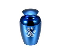 Pet Ashes Urn Aluminum Alloy Pet Caskets Urns Memorial Urn Dog Cat Ashes Holder Cremation For Human(Color1)