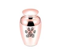 Pet Ashes Urn Aluminum Alloy Pet Caskets Urns Memorial Urn Dog Cat Ashes Holder Cremation For Human(Color5)