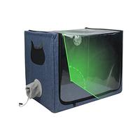 Pet Atomization Nest, Cat Dog Atomization Box Oxygen Inhalation Machine Dedicated Folding Small Pet Oxygen Inhalation ICU Cage