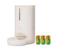 Pet automatic feeder Automatic Pet Feeder 4l Capacity Sealed Feeding Machine Remote Timed And Quantitative Feeding Single Tray for Cats And Dogs pet feeder(B,WiFi model)