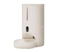 Pet automatic feeder Automatic Pet Feeder 4l Capacity Sealed Feeding Machine Remote Timed And Quantitative Feeding Single Tray for Cats And Dogs pet feeder(Style 4,Video model)