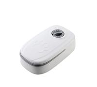 Pet Automatic Feeder Timed Quantification Separate Bowls For Dry Wet Feeding Easy To Clean Short-distance Travel Home Use(Single Meal Gray)