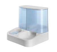 Pet Automatic Feeder + Waterer For Food Container Bowl Anti-Leak Water Fountain 2 In 1 Pet Tableware Dog Water Feede