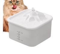 Pet Automatic Water Fountain,Volcano Eruption Shape Silent kitten Water Dispenser Dish | Automatic Small Animal Drinking Tank, Electric Drinking Feeder For Small Medium Large Cats And Dogs