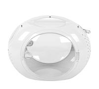 Pet Backpack Carrier Space Capsule Cat Backpack Carrier Transparent Bubble Backpack with Double Door Anti Unlocking Design for Outdoor Hiking Walking Suitable for Small Dogs Cats (Minimalist space