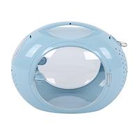 Pet Backpack Carrier Space Capsule Cat Backpack Carrier Transparent Bubble Backpack with Double Door Anti Unlocking Design for Outdoor Hiking Walking Suitable for Small Dogs Cats (Minimalist space