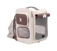 Pet Backpack Carriers Bag Soft Big Capacity With Window Breathable Pet Carriers Sightseeing Bag Breathable Expandable Cats Travel