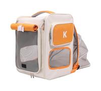 Pet Backpack Carriers Bag Soft Big Capacity With Window Breathable Pet Carriers Sightseeing Bag Lightweight Expandable Pet Carriers Bag