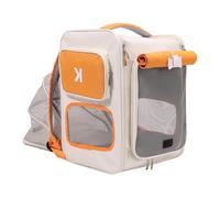 Pet Backpack Carriers Bag Soft Big Capacity With Window Breathable Pet Sightseeing Bag Multifunctional Cats Dog Shoulder
