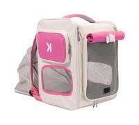 Pet Backpack Carriers Bag Soft Big Capacity With Window Breathable Pet Sightseeing Bag Multifunctional Cats Dog Shoulder