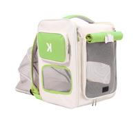 Pet Backpack Carriers Bag Soft Big Capacity With Window Breathable Pet Sightseeing Bag Multifunctional Cats Dog Shoulder