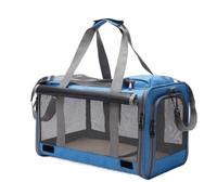 Pet Backpack Cat Dog Bag Travel Backpacks Collapsible Carrier Large Shoulder Duffle Pet Supplies Animal(A)